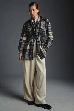 Best Sale ???? Bella Dahl Topanga Plaid Shacket NEUTRAL MOTIF ???? -Beach Riot Shop unnamed file 10