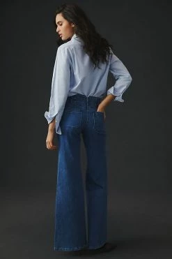 Cheapest ???? Maeve The Junie High-Rise Flare Pants PISCES WASH ⭐ -Beach Riot Shop unnamed file 1029