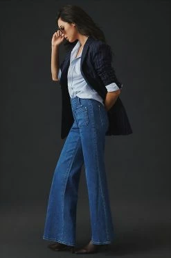 Cheapest ???? Maeve The Junie High-Rise Flare Pants PISCES WASH ⭐ -Beach Riot Shop unnamed file 1032