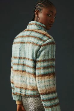 Deals ???? By Anthropologie Plaid Jacket SKY ???? -Beach Riot Shop unnamed file 104