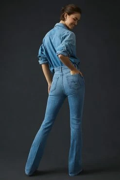 Budget ???? MOTHER The High Waisted Smokin' Double Heel ???? Jeans COUNTY LINE ???? -Beach Riot Shop unnamed file 1055