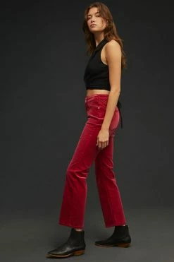 Best reviews of ???? Pilcro The Yaya Mid-Rise Crop Flare Corduroy ???? Jeans RASPBERRY ???? -Beach Riot Shop unnamed file 1066