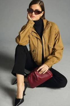 Best reviews of ???? Pilcro Utility Bomber Jacket DARK YELLOW ????