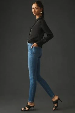 Best deal π Pilcro High-Rise Skinny π Jeans DENIM MEDIUM BLUE π