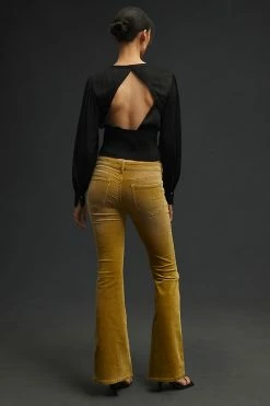 Outlet ???? Pilcro The Icon Flare Corduroy ???? Jeans RED ???? 4 Outlet ???? Pilcro The Icon Flare Corduroy ???? Jeans RED ???? -Beach Riot Shop unnamed file 1129