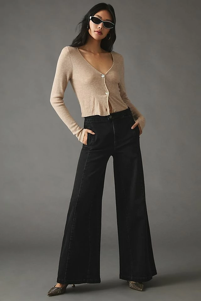 Deals π Pilcro High-Rise Wide-Leg π Jeans BLACK π 5 Deals π Pilcro High-Rise Wide-Leg π Jeans BLACK π - Image 3