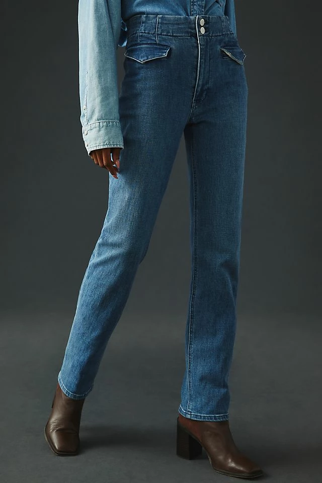 Maeve Bombshell Slim Straight Jeans Best Pirce ???? Maeve Bombshell Slim Straight ???? Jeans DENIM MEDIUM BLUE ???? -Beach Riot Shop unnamed file 1157