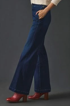 Cheapest 🧨 MOTHER The Cinch Roller Sneak 👖 Jeans FRENCH ELECTRO 😉 -Beach Riot Shop unnamed file 1182