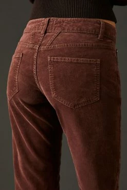 Promo ???? Closed Baker Mid-Rise Slim Velvet Pants TEA ROSE ???? -Beach Riot Shop unnamed file 1213