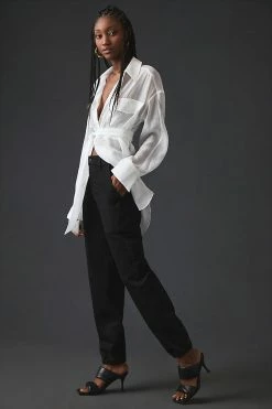 Best deal ❤️ MOTHER The Wrapper Patch Springy Ankle ???? Jeans NOT GUILTY ????