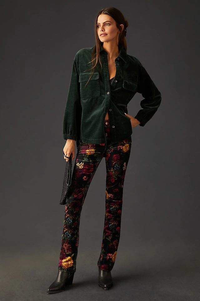 Promo ???? Pilcro Mid-Rise Velvet Skinny ???? Jeans FLORAL ⌛ 3 Promo ???? Pilcro Mid-Rise Velvet Skinny ???? Jeans FLORAL ⌛