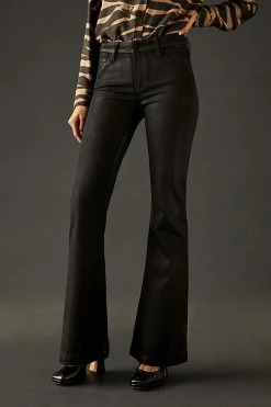 Wholesale ???? Paige Genevieve ???? Coated Flare ???? Jeans BLACK ???? 10 Wholesale ???? Paige Genevieve ???? Coated Flare ???? Jeans BLACK ???? -Beach Riot Shop unnamed file 1310