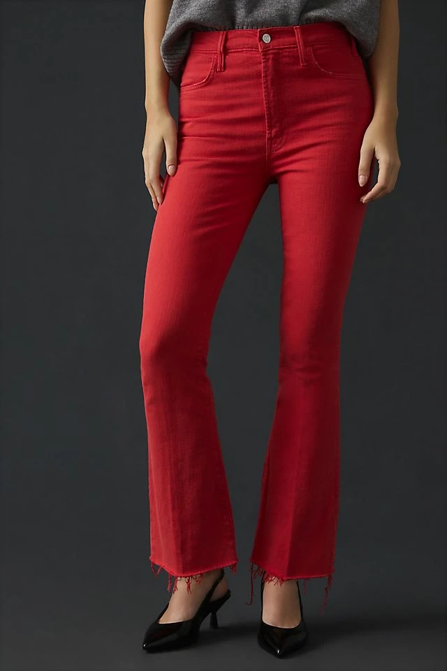 Promo ???? MOTHER The Hustler Ankle Fray ???? Jeans MARS RED ???? 4 Promo ???? MOTHER The Hustler Ankle Fray ???? Jeans MARS RED ???? - Image 2