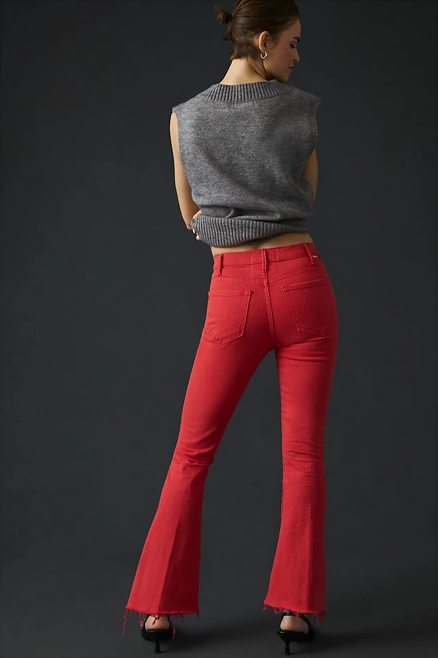 Promo ???? MOTHER The Hustler Ankle Fray ???? Jeans MARS RED ???? 7 Promo ???? MOTHER The Hustler Ankle Fray ???? Jeans MARS RED ???? - Image 5