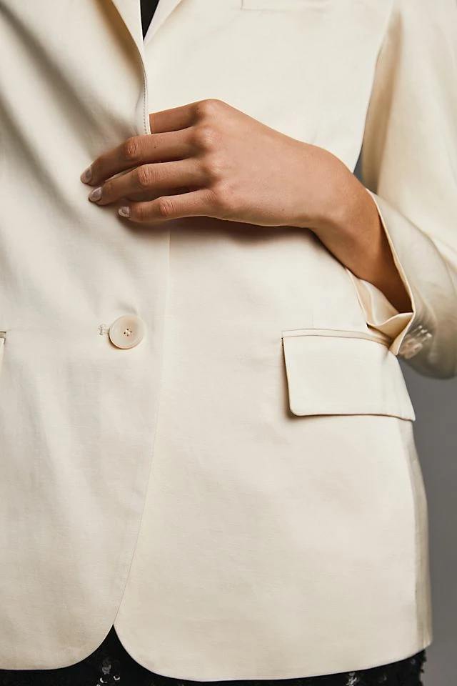 Discount ???? Mare Mare X Anthropologie Relaxed Blazer IVORY ???? 4 Discount ???? Mare Mare X Anthropologie Relaxed Blazer IVORY ???? - Image 2