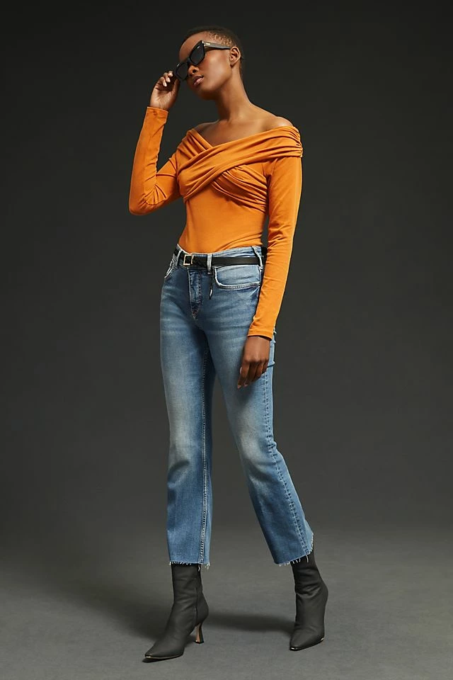 Outlet ???? Pilcro The Yaya Mid-Rise Crop ???? Jeans WUTHERING WASH ???? 8 Outlet ???? Pilcro The Yaya Mid-Rise Crop ???? Jeans WUTHERING WASH ???? - Image 6