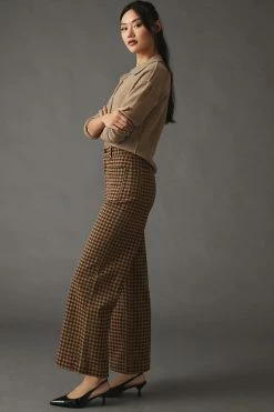 Budget ???? ASKK NY Sailor High-Rise Plaid ???? Jeans CAMEL PLAID ???? -Beach Riot Shop unnamed file 1419