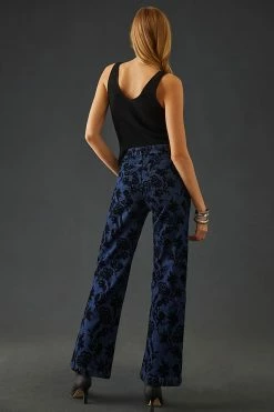 Best deal ???? Paige Leenah High-Rise Ankle ???? Jeans DAMASK FLORAL FLOCKING ???? -Beach Riot Shop unnamed file 1470