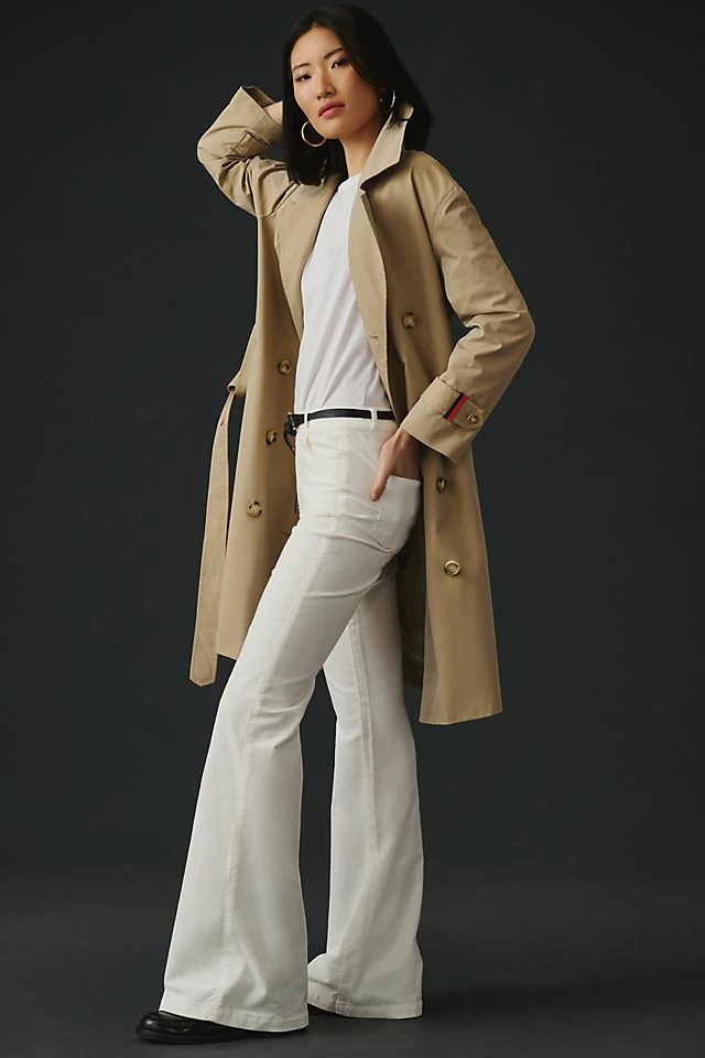 Top 10 ???? Paige Genevieve Mid-Rise Flare Corduroy Pants ECRU ???? 5 Top 10 ???? Paige Genevieve Mid-Rise Flare Corduroy Pants ECRU ???? - Image 3