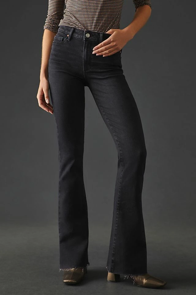 Discount ???? Paige Laurel Canyon High-Rise Flare ???? Jeans BLACK LOTUS ???? 4 Discount ???? Paige Laurel Canyon High-Rise Flare ???? Jeans BLACK LOTUS ???? - Image 2
