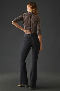 Discount ???? Paige Laurel Canyon High-Rise Flare ???? Jeans BLACK LOTUS ???? 10 Discount ???? Paige Laurel Canyon High-Rise Flare ???? Jeans BLACK LOTUS ???? -Beach Riot Shop unnamed file 1618