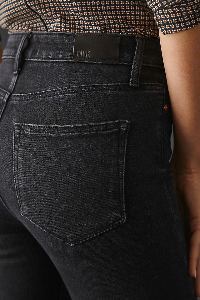 Discount ???? Paige Laurel Canyon High-Rise Flare ???? Jeans BLACK LOTUS ???? 6 Discount ???? Paige Laurel Canyon High-Rise Flare ???? Jeans BLACK LOTUS ???? - Image 4