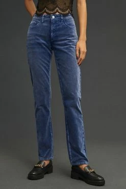 Coupon ???? Pilcro Mid-Rise Slim Boyfriend Corduroy ???? Jeans NAVY ???? -Beach Riot Shop unnamed file 1741