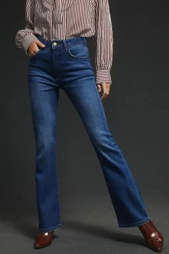 Alternative view of New ✨ Pilcro The Icon Flare ???? Jeans PISCES WASH ????