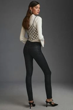 Hot Sale ???? Fidelity Denim Gwen Cropped Skinny Moto ???? Jeans MIDNIGHT ???? -Beach Riot Shop unnamed file 1866