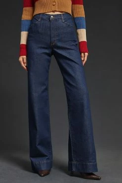 Brand new ???? Favorite Daughter The Mischa High-Rise Wide-Leg ???? Jeans DENIM DARK ???? -Beach Riot Shop unnamed file 1880