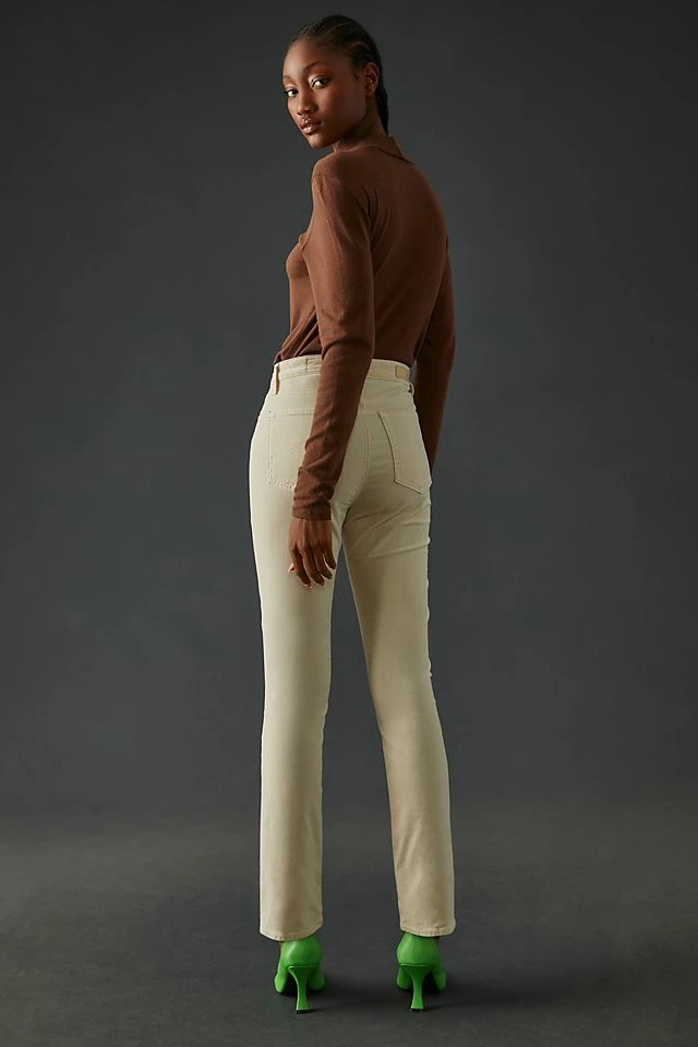 AG Mari High-Rise Straight Velvet Pants Promo ???? AG ???? Jeans AG Mari High-Rise Straight Velvet Pants WHITE CREAM ???? -Beach Riot Shop unnamed file 1938