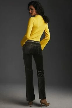 Cheapest ✔️ Pilcro Demilune Mid-Rise 33" Bootcut Velvet ???? Jeans GREY ❤️ -Beach Riot Shop unnamed file 1966