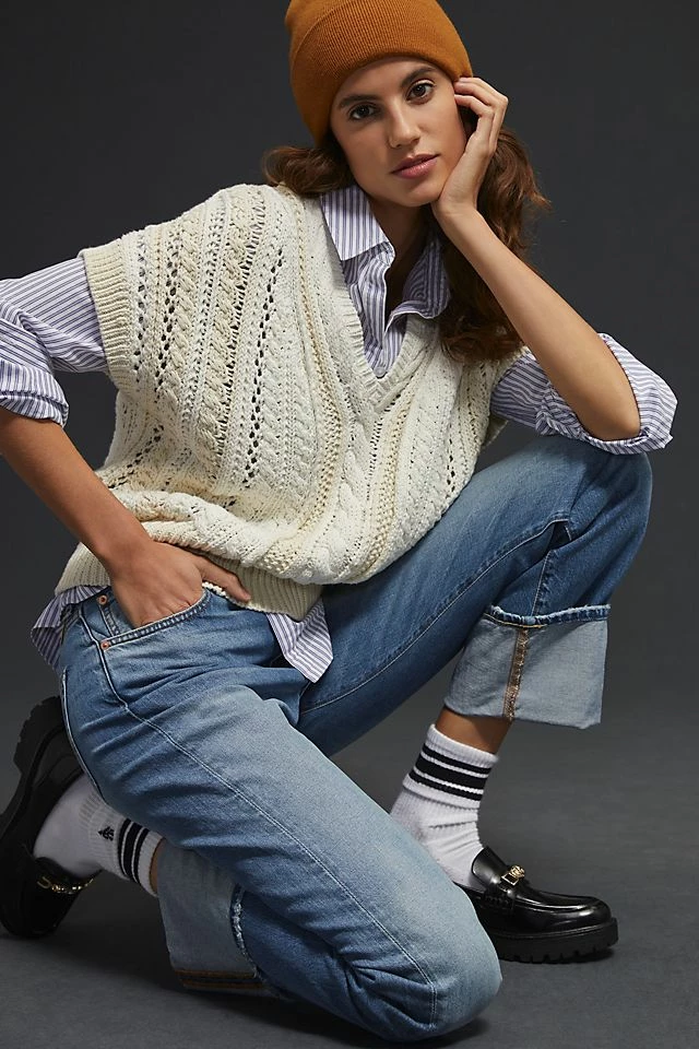 Denimist Sophie High-Rise Straight Cuffed Jeans Best Pirce ✔️ Denimist Sophie High-Rise Straight Cuffed ???? Jeans WYTHE INDIGO ❤️ -Beach Riot Shop unnamed file 1993