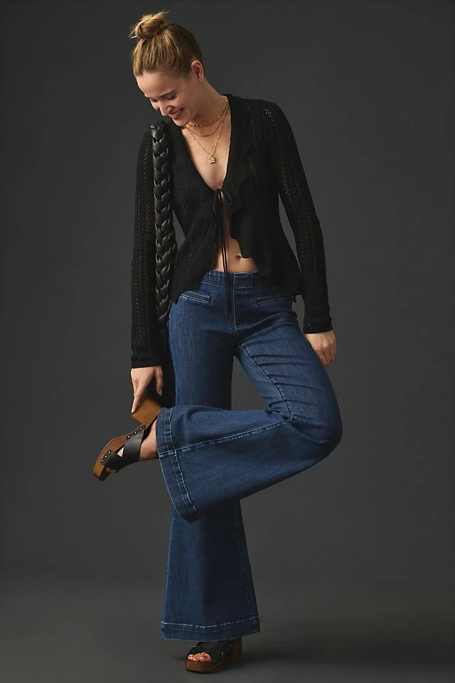 Pilcro Retro Low-Rise Pull-On Flare Jeans Deals ???? Pilcro Retro Low-Rise Pull-On Flare ???? Jeans DENIM DARK ✔️ -Beach Riot Shop unnamed file 2051