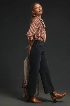 Best Sale ❤️ Hudson Rosie Wide-Leg Ankle ???? Jeans BLACK ASH ✔️ 4 Best Sale ❤️ Hudson Rosie Wide-Leg Ankle ???? Jeans BLACK ASH ✔️ -Beach Riot Shop unnamed file 2065