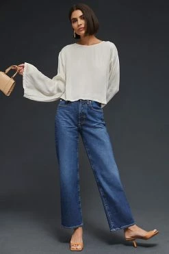 Best deal ???? AG ???? Jeans AG Kinsley High-Rise Pop Crop ???? Jeans 8 YEARS RESTORATION ⌛