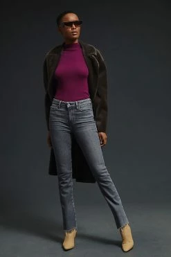 Top 10 ???? Paige Cindy High-Rise Straight ???? Jeans ASH BLACK ???? 10 Top 10 ???? Paige Cindy High-Rise Straight ???? Jeans ASH BLACK ???? -Beach Riot Shop unnamed file 2324