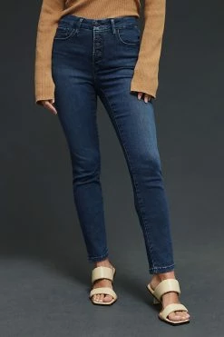 Alternative view of Hot Sale ???? Good American Petite Skinny ???? Jeans DENIM DARK ⌛