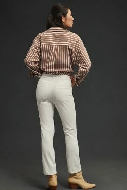 Discount ❤️ Paige Cindy Mid-Rise Slim Straight Corduroy ???? Jeans ECRU ???? -Beach Riot Shop unnamed file 2472