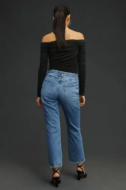 Wholesale ✔️ Good American Good Icon High-Rise Crop ???? Jeans INDIGO260 ???? -Beach Riot Shop unnamed file 2475