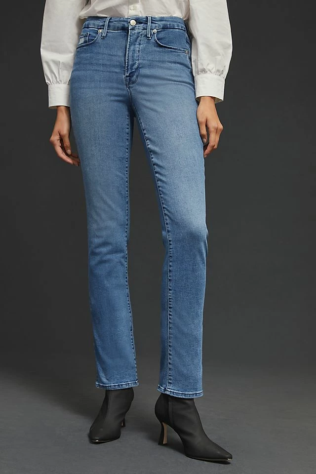Brand new ???? Good American Good Straight High-Rise ???? Jeans INDIGO288 ✨ 4 Brand new ???? Good American Good Straight High-Rise ???? Jeans INDIGO288 ✨ - Image 2