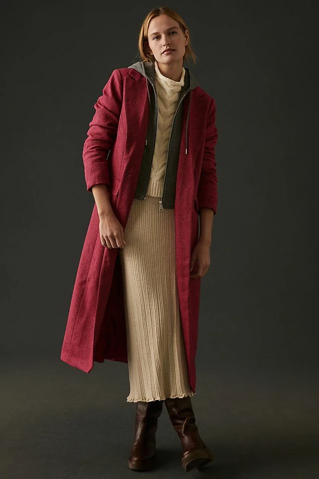 Avec Les Filles Hooded Twill Coat Outlet ✔️ Avec Les Filles Hooded Twill ???? Coat MEDIUM PINK ???? -Beach Riot Shop unnamed file 251