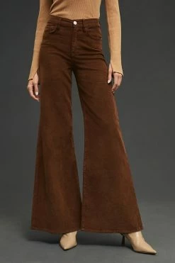 Best Sale ???? Frame Le Palazzo Wide-Leg Corduroy ???? Jeans DARK CHOCOLATE ✔️ -Beach Riot Shop unnamed file 2523