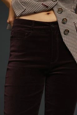 Best Sale ???? Paige Manhattan High-Rise Bootcut ???? Jeans BLACK CHERRY ???? -Beach Riot Shop unnamed file 2527