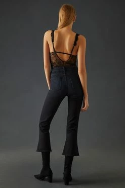 Promo ???? Fidelity Denim Juniper Crop Flare ???? Jeans BLACK BOURBON ❤️ -Beach Riot Shop unnamed file 2531