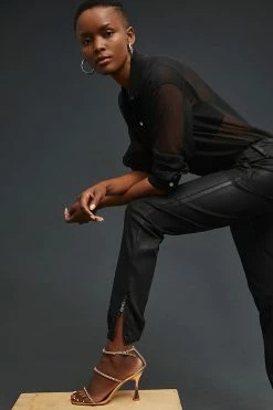 Best Pirce ???? Paige Mayslie Mid-Rise ???? Coated Joggers BLACK FOG LUXE ???? CoatING ⌛ 5 Best Pirce ???? Paige Mayslie Mid-Rise ???? Coated Joggers BLACK FOG LUXE ???? CoatING ⌛ -Beach Riot Shop unnamed file 2560