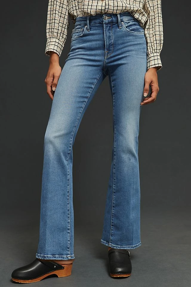 Good American Petite Bootcut Jeans Hot Sale ???? Good American Petite Bootcut ???? Jeans DENIM MEDIUM BLUE ???? -Beach Riot Shop unnamed file 2609