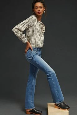 Hot Sale ???? Good American Petite Bootcut ???? Jeans DENIM MEDIUM BLUE ???? 4 Hot Sale ???? Good American Petite Bootcut ???? Jeans DENIM MEDIUM BLUE ???? -Beach Riot Shop unnamed file 2610