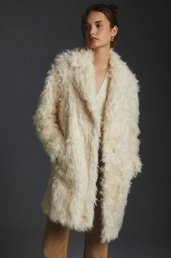 Hot Sale ✔️ Bella Dahl Penny Lane Faux Fur ???? Coat IVORY ⭐ -Beach Riot Shop unnamed file 269