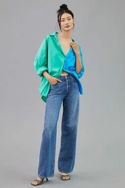 Alternative view of New ⭐ Citizens Of Humanity Annina High-Rise Wide-Leg ???? Jeans DENIM MEDIUM BLUE ????